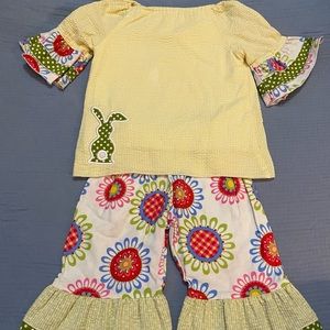 Gingham Easter outfit, 2T